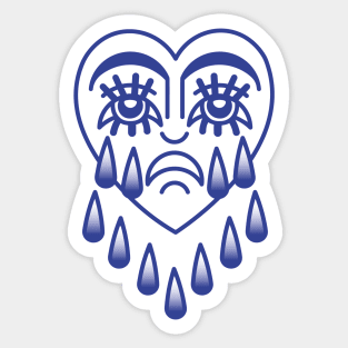 Heartbroken Sticker